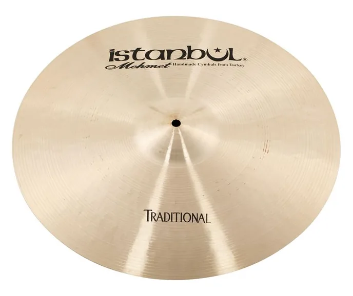 Istanbul Mehmet 18" Medium Crash Traditional, vue de dessus, photo 2