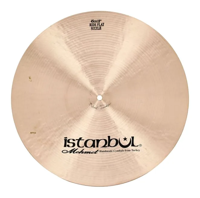 Istanbul Mehmet 18" Sizzle Flat Ride Tradition, vue de près, photo 2