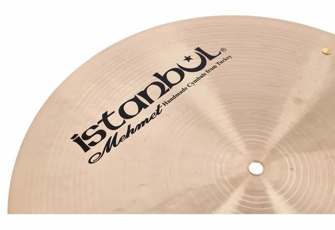 Istanbul Mehmet 18" Sizzle Flat Ride Tradition, vue de profil, photo 3