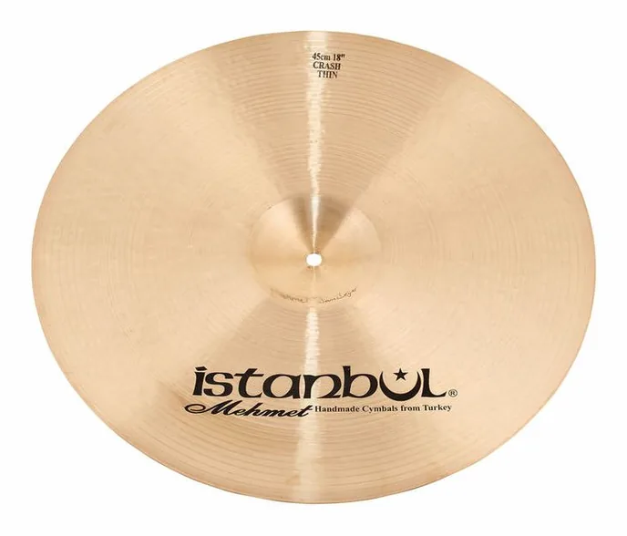 Istanbul Mehmet 18" Thin Crash Traditional, vue de profil, photo 2