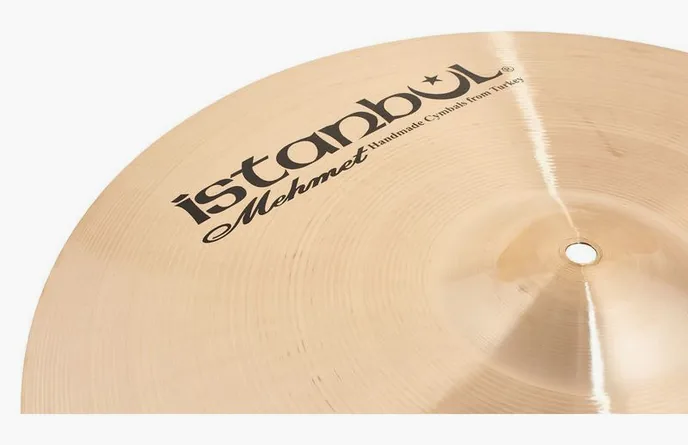 Istanbul Mehmet 18" Thin Crash Traditional, vue de trois quarts, photo 3