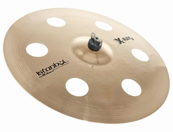 Istanbul Mehmet 18" X-Ray 6 Crash, de face sur fond neutre