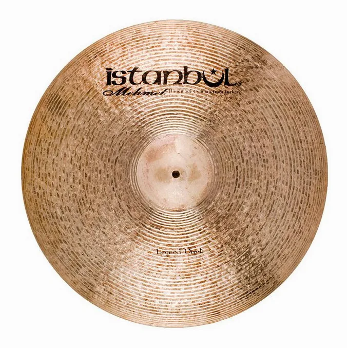 Istanbul Mehmet 19" Legend Dark Ride Sizzle, vue de face