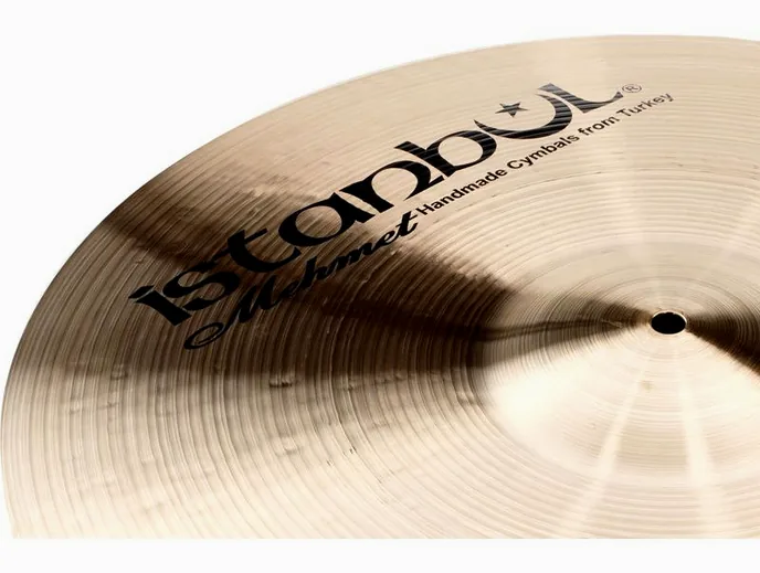 Istanbul Mehmet 19" Medium Crash Traditional, vue de profil, photo 3