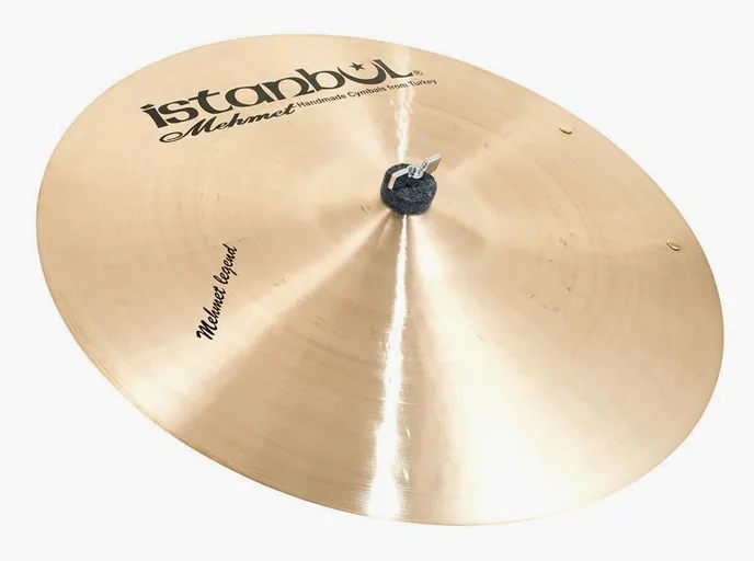 Istanbul Mehmet 19" Mehmet Legend Sizzle Ride, sur fond neutre