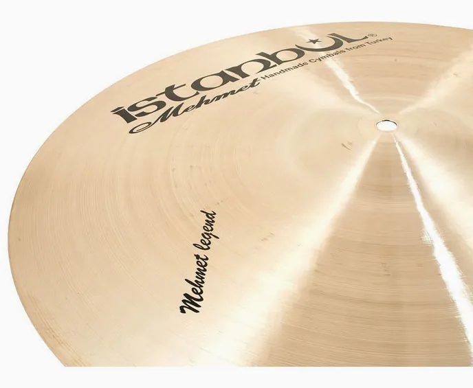 Istanbul Mehmet 19" Mehmet Legend Sizzle Ride, vue de face, photo 3