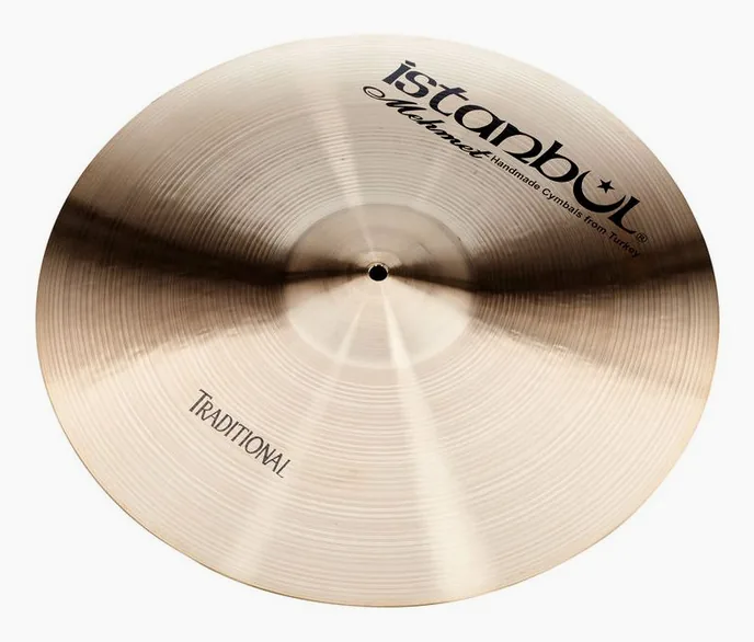 Istanbul Mehmet 19" Paper Thin Crash Tradit., sur fond neutre