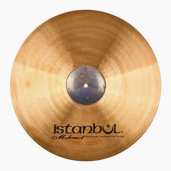 Istanbul Mehmet 20" Black Bell Crash, vue de profil, photo 2