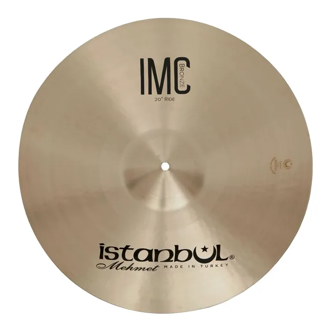 Istanbul Mehmet 20" Ride IMC Natural, vue de près, de face