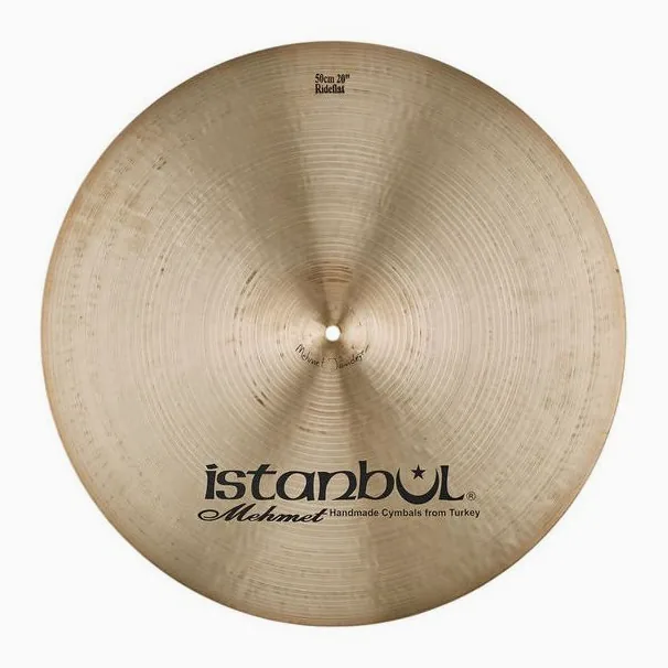 Istanbul Mehmet 20" Sizzle Flat Ride Tradition, vue de trois quarts, photo 2