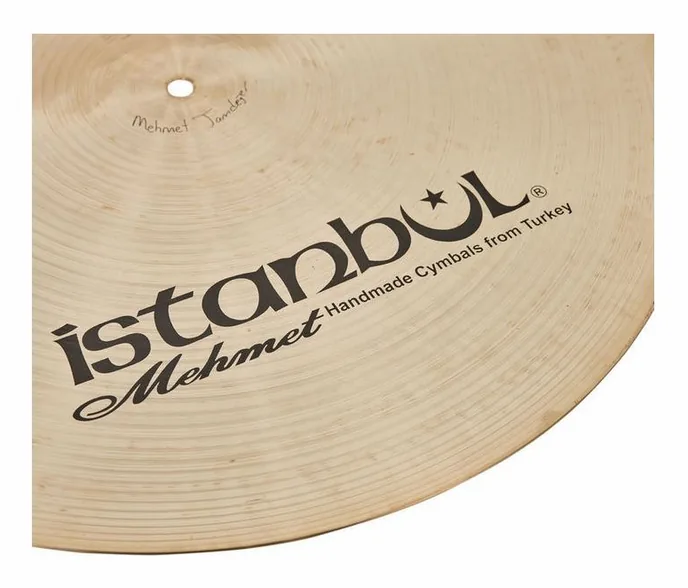 Istanbul Mehmet 20" Sizzle Flat Ride Tradition, vue de trois quarts, photo 3