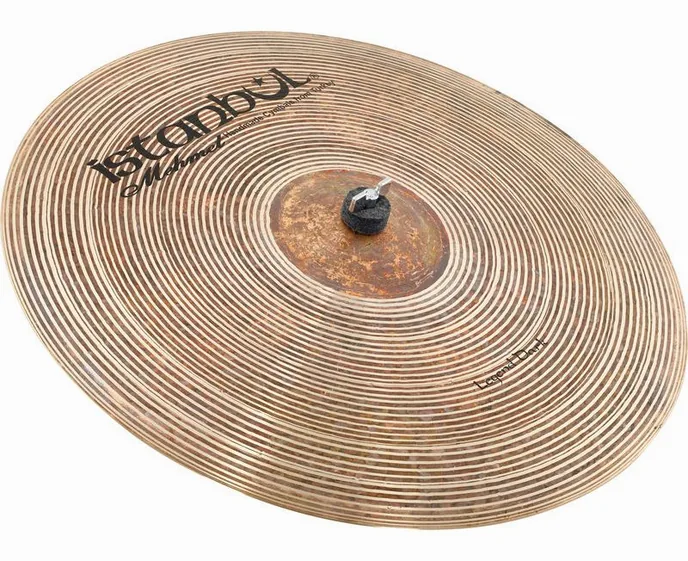 Istanbul Mehmet 21" Legend Dark Ride, de face sur fond neutre