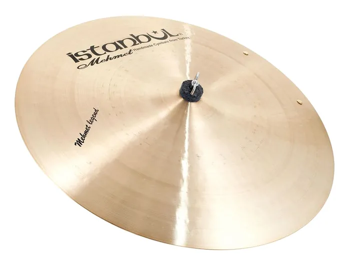 Istanbul Mehmet 21" Mehmet Legend Sizzle Ride, de face sur fond neutre