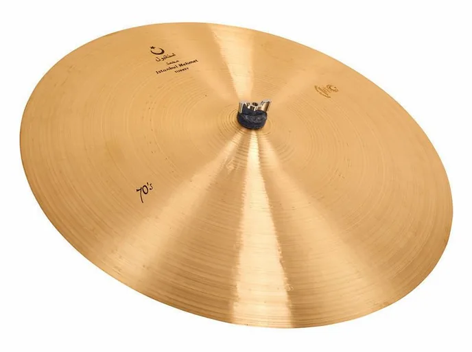 Istanbul Mehmet 22" Nostalgia 70's Ride, de face sur fond neutre