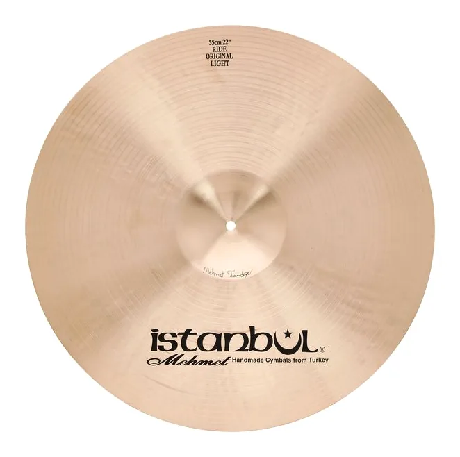 Istanbul Mehmet 22" Original Ride Traditional, vue de face, photo 3