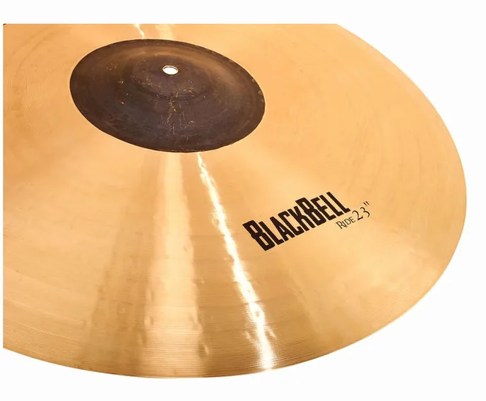 Istanbul Mehmet 23" Black Bell Ride, vue de profil, photo 4