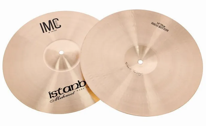 Istanbul Mehmet IMC 3pcs Cymbal Set Natural, vue de dessus, photo 4