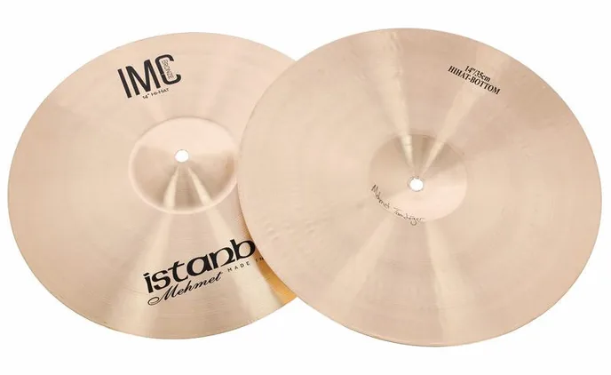 Istanbul Mehmet IMC 4pcs Cymbal Set Natural, vue de dessus, photo 4