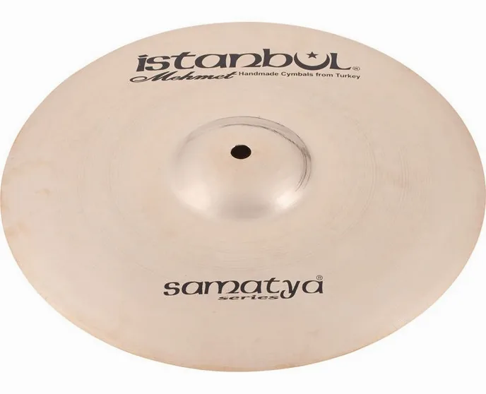 Istanbul Mehmet Samatya Cymbal Set 3, de face sur fond neutre