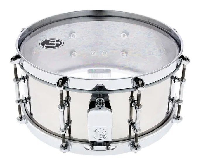 LP 13"x5,5" Salsa Snare Steel, sur fond neutre, photo 3
