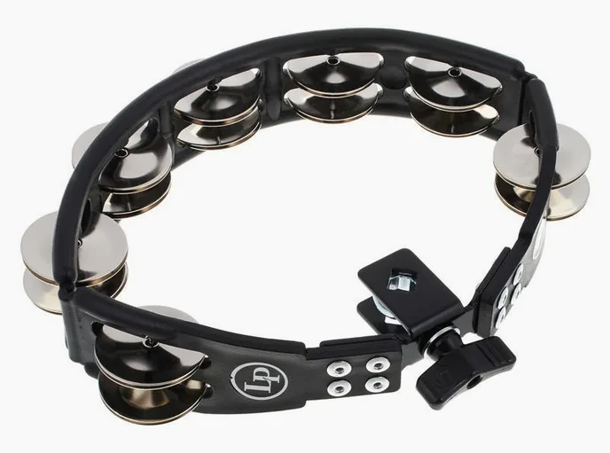 LP 160 Cyclop Drum Tambourine BK, vue de face