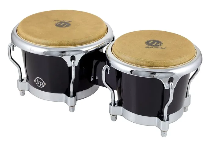 LP 200XF-BK Fibreglass Bongos, sur fond neutre