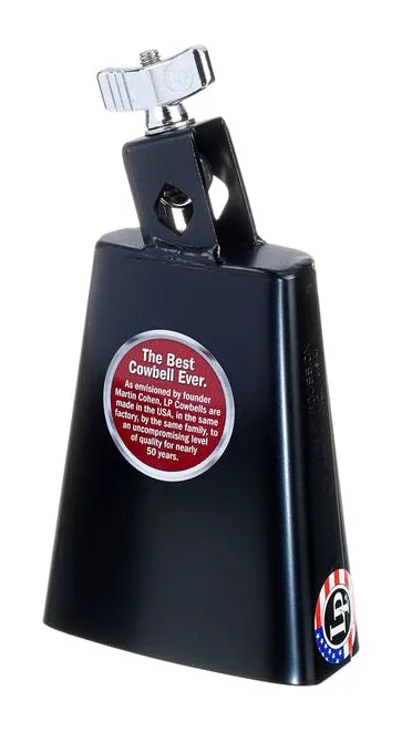 LP 228 Black Beauty Sr. Cowbell, de face sur fond neutre