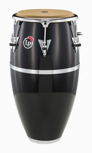 LP 552X-1BK 12 1/2" Tumba Black, sur fond neutre