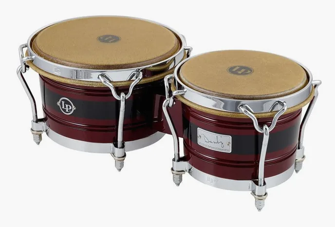 LP L201A-JR Rodriguez Bongo Set, vue de près, de face