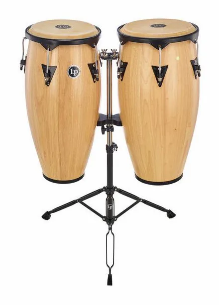 LP LP646NY-AW 10"+11" Conga Set, vue de trois quarts, photo 2