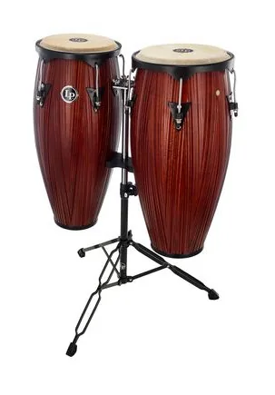 LP LP646NY-CMW 10"+11" Conga Set, de face sur fond neutre