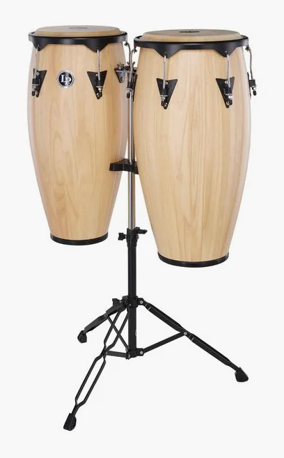 LP LP647NY-AW 11"+12" Conga Set, vue de face