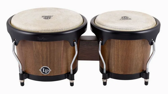 LP LPA601-SW Aspire Walnut Bongos, vue de profil, photo 2