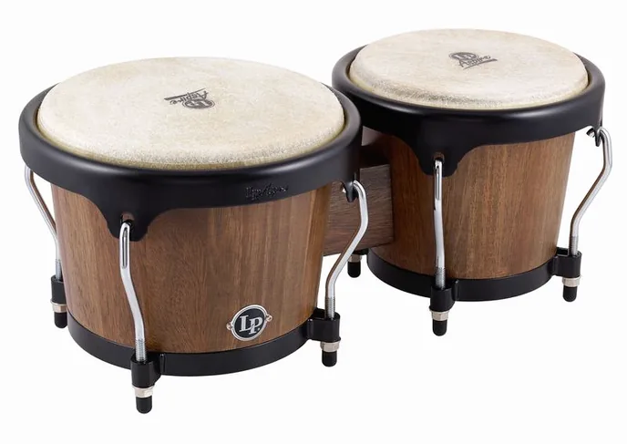 LP LPA601-SW Aspire Walnut Bongos, vue de face, photo 3