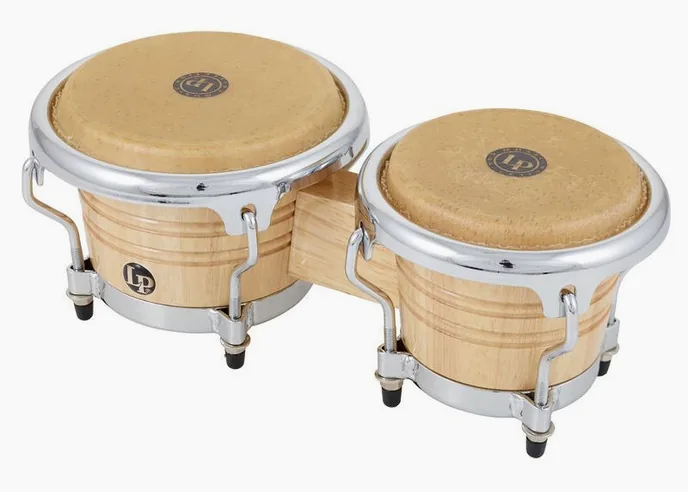 LP M199-AW Mini Bongos, vue de face