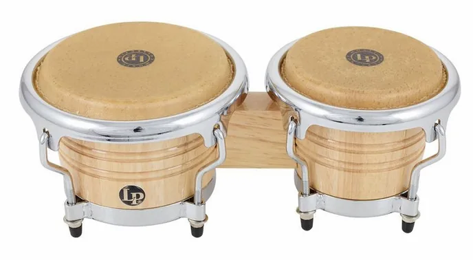 LP M199-AW Mini Bongos, vue de face, photo 2