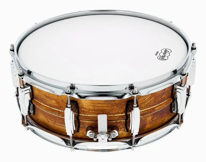 Ludwig 14"x05" Raw Brass Phonic, vue de dessus, photo 2