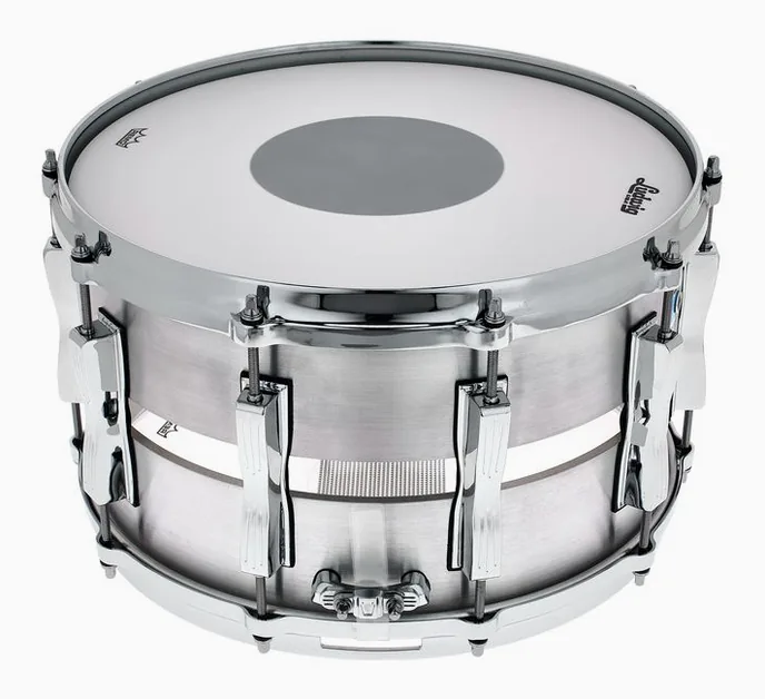 Ludwig 14"x08" Slotted Coliseum Alu, vue de près, photo 3