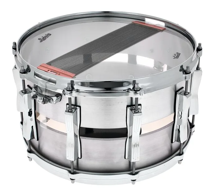 Ludwig 14"x08" Slotted Coliseum Alu, sur fond neutre, photo 4