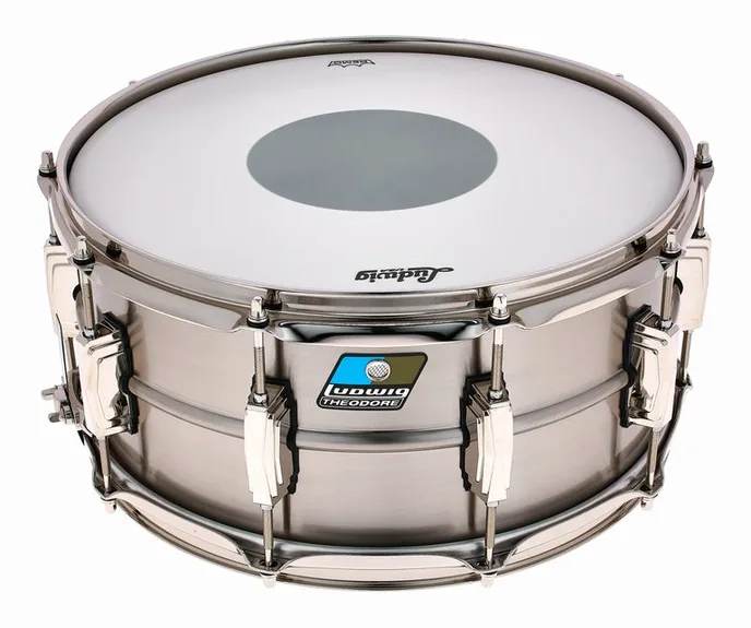 Ludwig 14"x6.5" John Theodore Sig., sur fond neutre