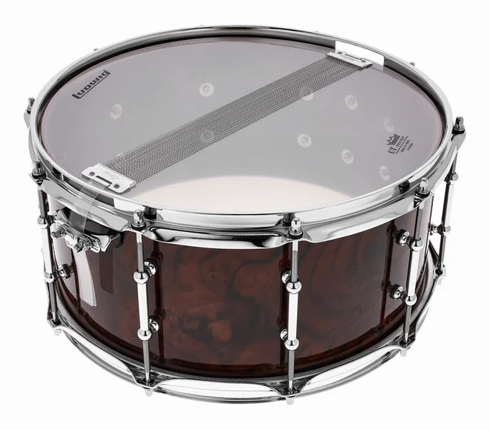 Ludwig 14"x6,5" Universal Walnut S., vue de face, photo 4