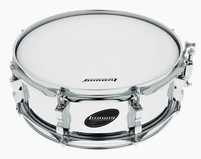 Ludwig 14"x05" Accent CS Steel Snare, vue de face