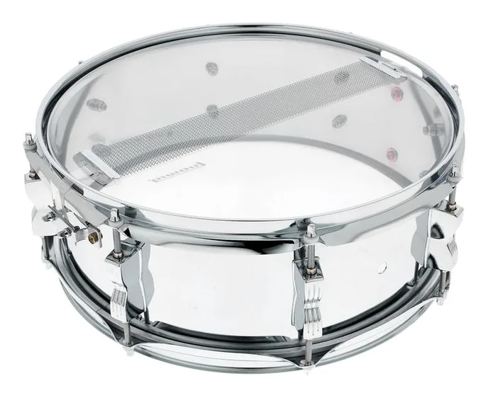 Ludwig 14"x05" Accent CS Steel Snare, vue de profil, photo 4