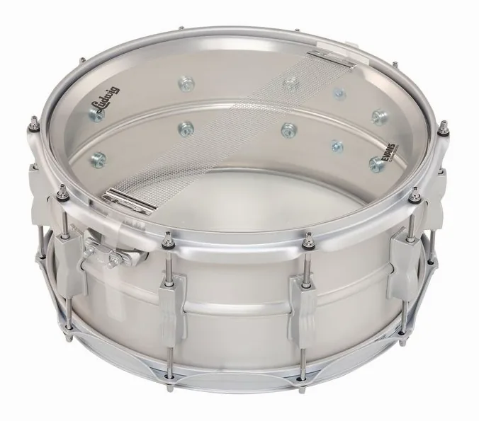 Ludwig 14"x6,5" Acrolite Snare ltd., vue de face, photo 4