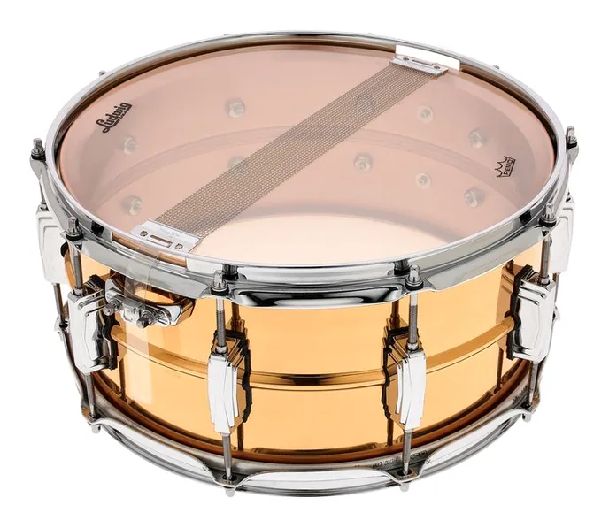 Ludwig 14"x6,5" LB552 Bronze Phonic, vue de trois quarts, photo 4