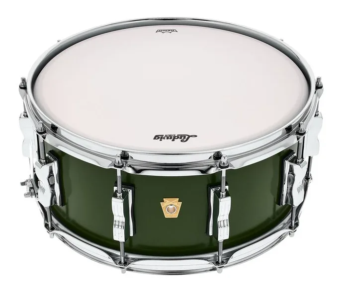 Ludwig 14"x6,5" Legacy Maple Herit., vue de près, de face