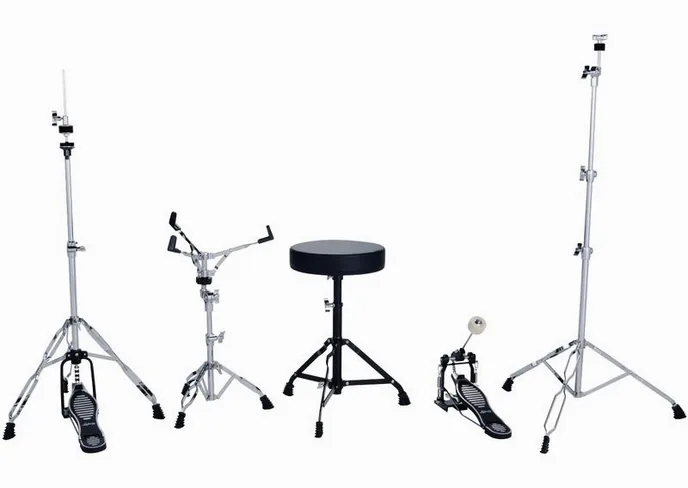 Ludwig Accent Drive 5pc Moon Dust, vue de près, photo 4