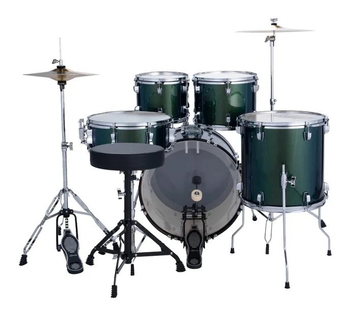 Ludwig Accent Fuse 5pc Jade Dust, vue de dessus, photo 3