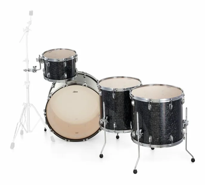 Ludwig Classic Maple 4pcs 24" Ebony P, sur fond neutre, photo 4