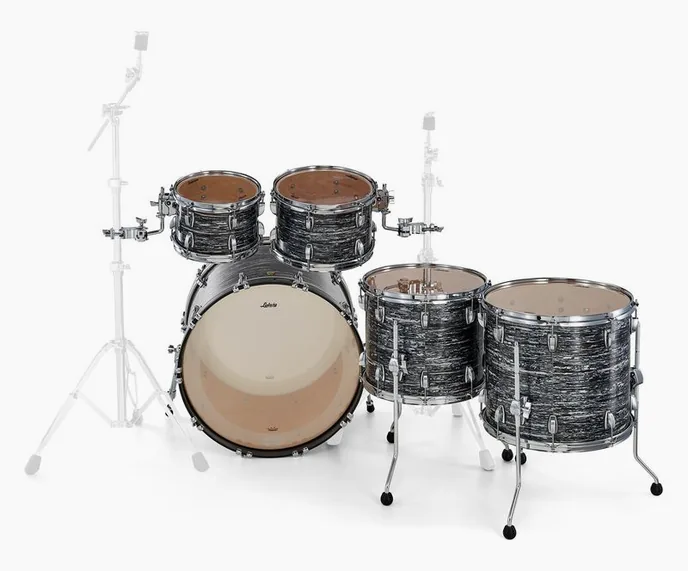 Ludwig Classic Maple 5pcs V. Black Oy, vue de près, photo 4